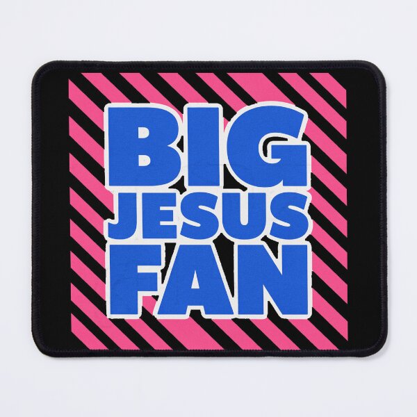 Item preview, Big Jesus Fan Faith Preppy Christian God designed and sold by OlakunleOloroz.