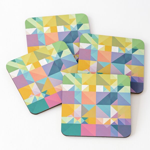 Item preview, Neon Squares and Triangles designed and sold by MCreations0519.