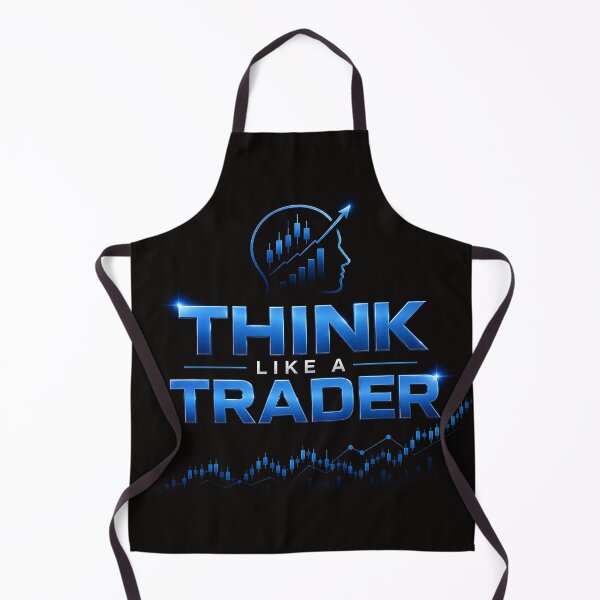 Item preview, Think Like a Trader Forex Trading Motivation Design designed and sold by PipForgeStudio .