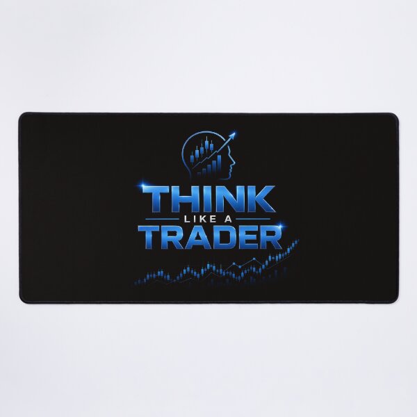 Item preview, Think Like a Trader Forex Trading Motivation Design designed and sold by PipForgeStudio .