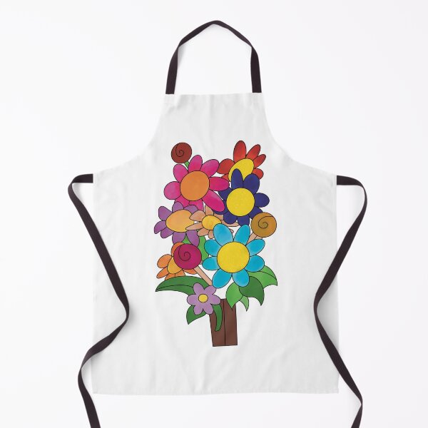Item preview, Bloom Softly, Shine Boldly | Colorful Floral Vase Painting designed and sold by chuckletuckle.