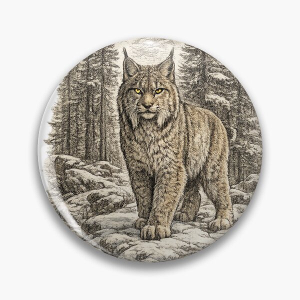 Item preview, Eyes of the Lynx (Canada Lynx) designed and sold by KrungiT Design .