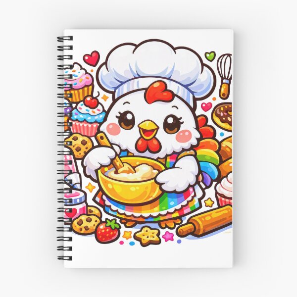 Item preview, Cute Baking Chicken Baker designed and sold by Chill Chicken Studio.