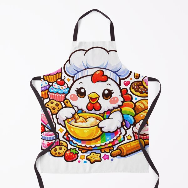 Item preview, Cute Baking Chicken Baker designed and sold by Chill Chicken Studio.