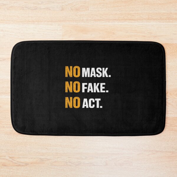 Item preview, No Mask No Fake No Act Pride Design designed and sold by Symphatee.