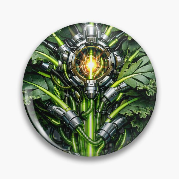 Item preview, HydroForge Protocol: The Biomechanical Cyber-Kale designed and sold by synthesisnft.