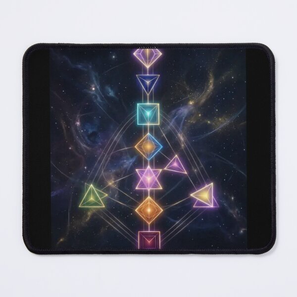 Item preview, Human Design Bodygraph (in Sacred Geometry) designed and sold by Unimotionwear.