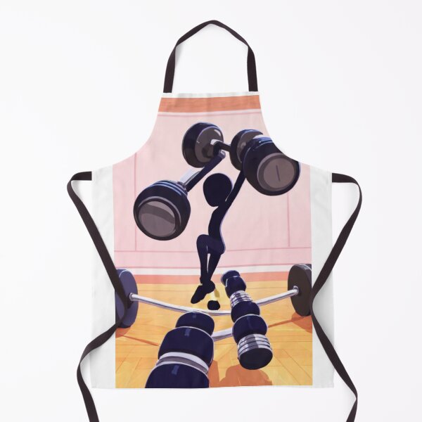 Artikelvorschau, Illustration - Absurd and Dynamic Style, Surreal Weightlifting Scene entworfen und verkauft von Reverso-Design.