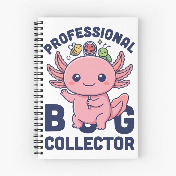 Item preview, Professional Bug Collector Cute Axolotl designed and sold by Bianca Oltean.