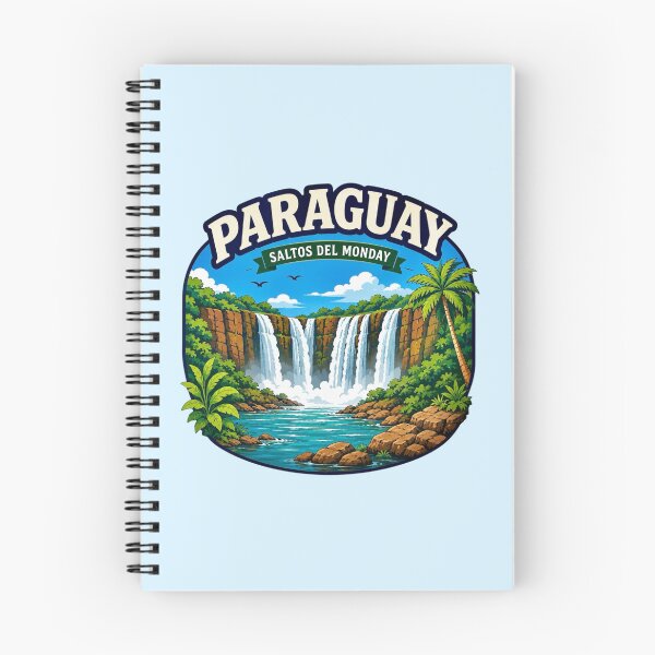 Item preview, Paraguay, Salts del Monday - Waterfalls designed and sold by Myra365Art.