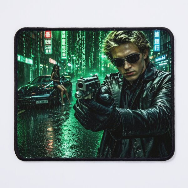 Item preview, Cyberpunk Warrior with Sunglasses designed and sold by Mavila Forge.