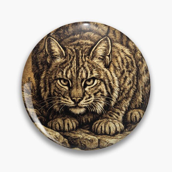 Item preview, Woodland Ambush (Bobcat) designed and sold by KrungiT Design .