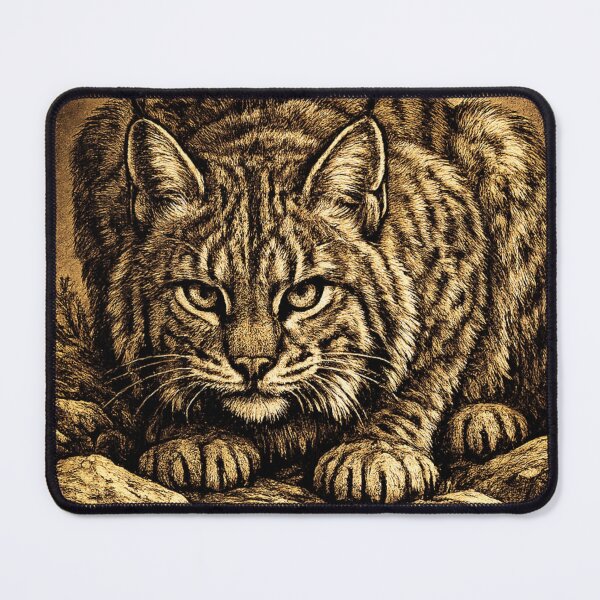 Item preview, Woodland Ambush (Bobcat) designed and sold by KrungiT Design .