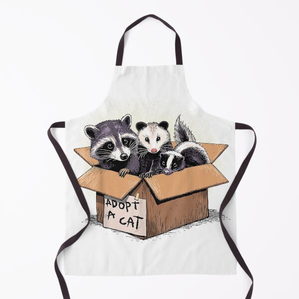 Item preview, Adopt A Cat Shirt Raccoon Opossum Skunk Adopt A Street Cat T-Shirt designed and sold by Aru Pxle.