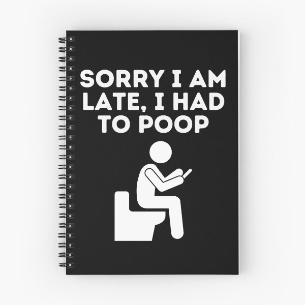 Item preview, sorry i am late i had to poop designed and sold by sydney-syder.
