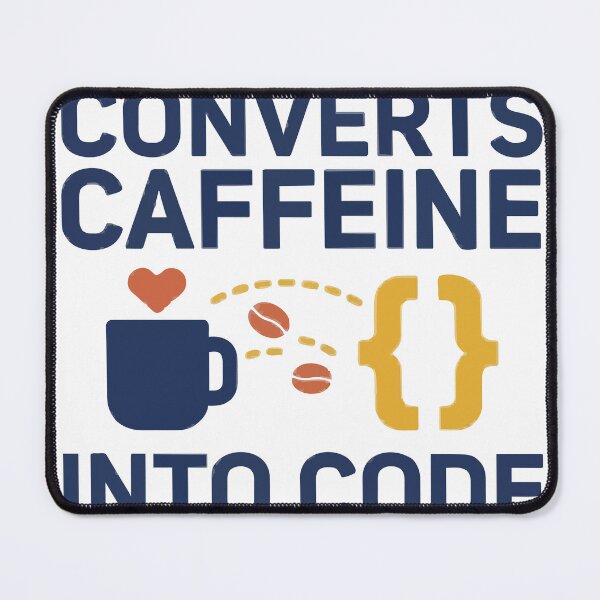Item preview, Converts Caffeine Into Code Programmer Coffee designed and sold by Bianca Oltean.