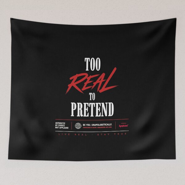 Item preview, Too Real To Pretend Pride Design designed and sold by Symphatee.