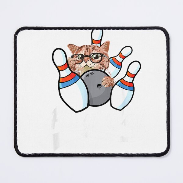 Item preview, Alley Cat Bowler Funny Animal Bowling Quote T-Shirt designed and sold by ShadowPlace.