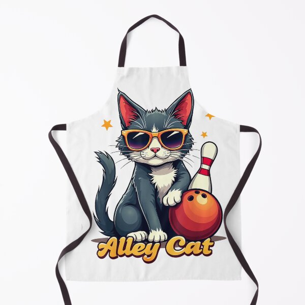 Item preview, Alley Cat Bowling Funny Cat Bowler Men Women Kids T-Shirt designed and sold by JankoZED.