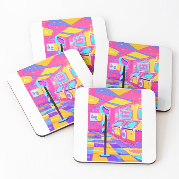 Item preview, Illustration - Absurd Public Space, Ultra-Saturated Chromatic Universe designed and sold by Reverso-Design.