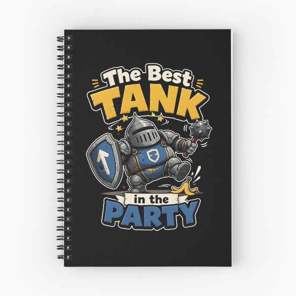 Item preview, The Best Tank In The Party RPG Knight designed and sold by BadhbhArt.