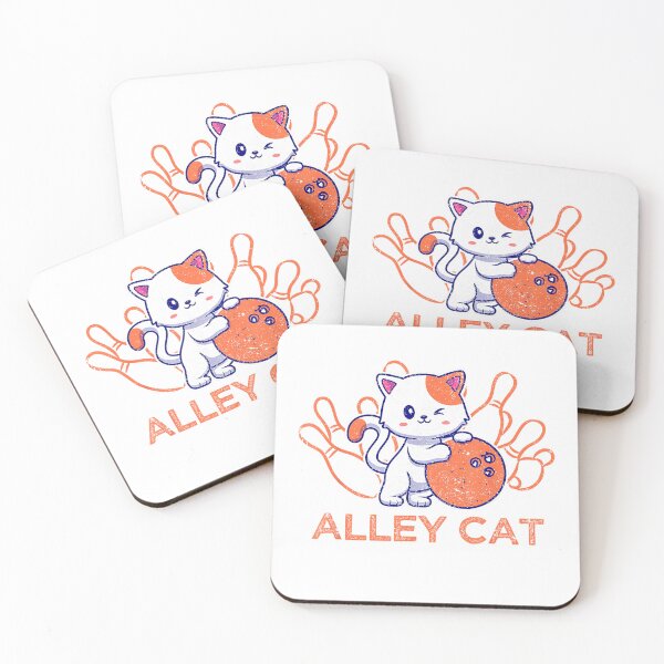 Item preview, Alley Cat Bowling Team Humor Funny Bowler Cats Vintage T-Shirt designed and sold by bauchbryan.