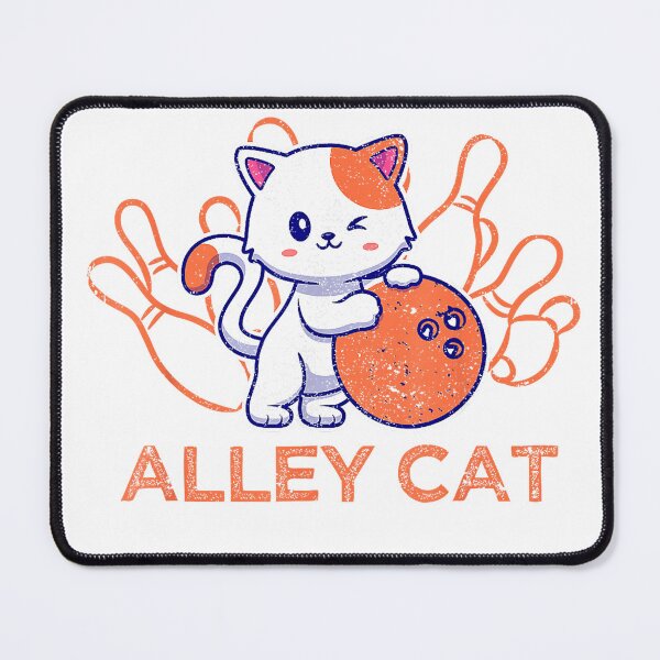 Item preview, Alley Cat Bowling Team Humor Funny Bowler Cats Vintage T-Shirt designed and sold by bauchbryan.