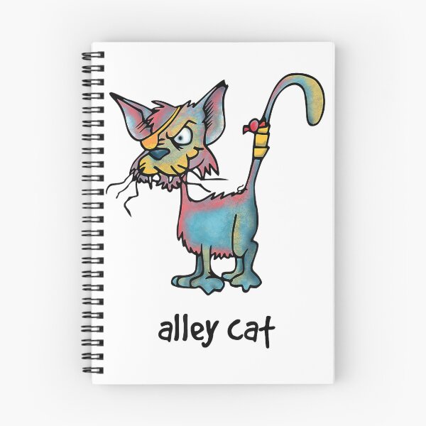 Item preview, Alley cat cartoon - for cat lovers with a sense of humor T-Shirt designed and sold by SanaiConnel.