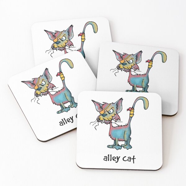 Item preview, Alley cat cartoon - for cat lovers with a sense of humor T-Shirt designed and sold by SanaiConnel.