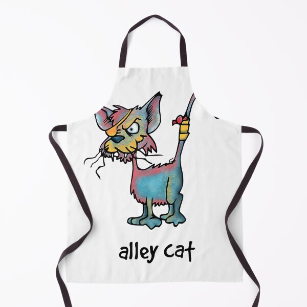 Item preview, Alley cat cartoon - for cat lovers with a sense of humor T-Shirt designed and sold by SanaiConnel.