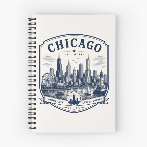 Item preview, Chicago City in Illinois designed and sold by PamLeeDesign.