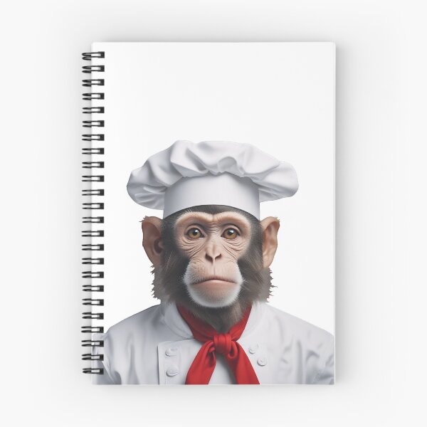 Item preview, Realistic Monkey Chef | Professional Primate Cook Portrait designed and sold by Muayad Al-Farhan.