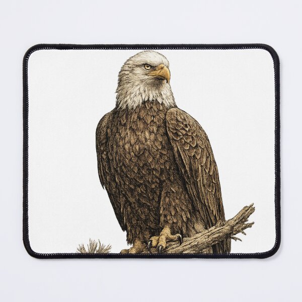 Item preview, King of the Sky (Bald Eagle) designed and sold by KrungiT Design .