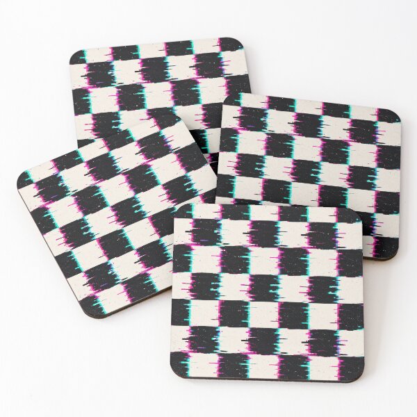 Item preview, Distorted Retro Chess Pattern designed and sold by EsenciaZen.