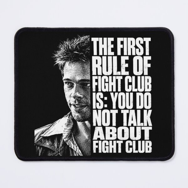 Item preview, Fightclub First Rule designed and sold by calypso-designs.