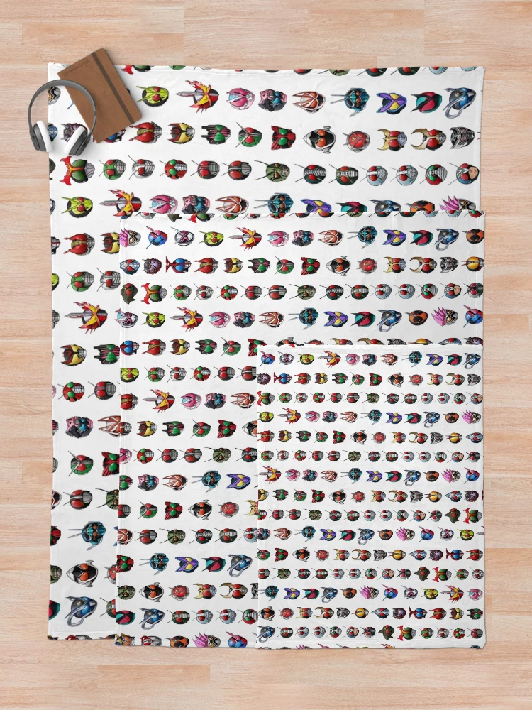 Thumbnail 5 of 6, Throw Blanket, Kamen Rider - Rider Generations designed and sold by CaptainArmada.