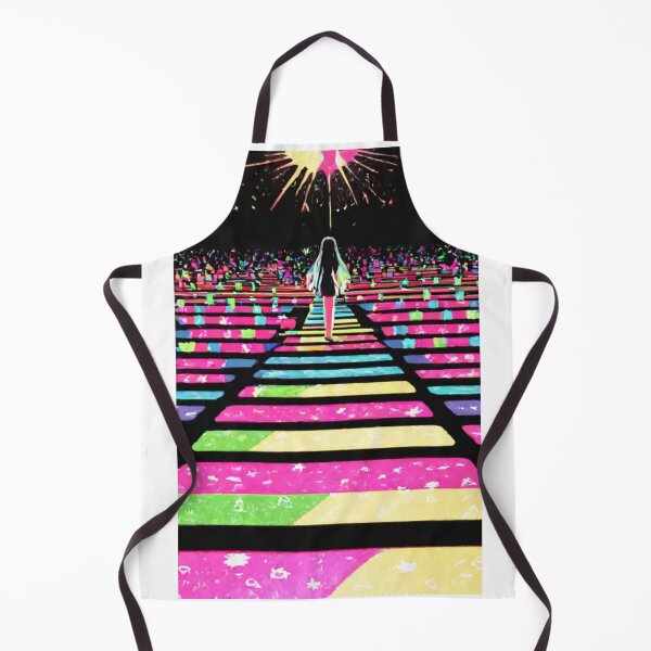 Item preview, Illustration - Anime-Style Character, Psychedelic Neon Dream designed and sold by Reverso-Design.