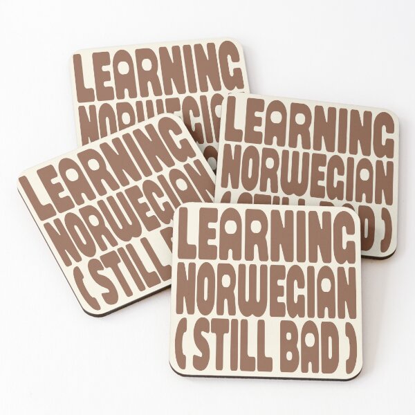 Item preview, LEARNING NORWEGIAN (STILL BAD) designed and sold by MOCOPOCO.