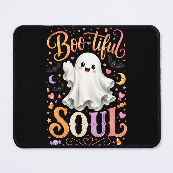 Item preview, Boo Tiful Soul Cute Halloween Ghost Illustration designed and sold by Chic_Clip_Craft.