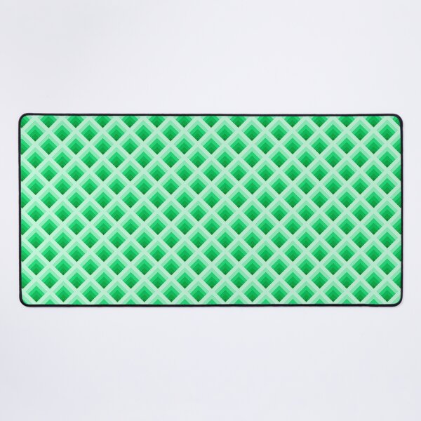 Item preview, Jade Labyrinth - Green Geometric Diamond Pattern designed and sold by BlackthornDsign.
