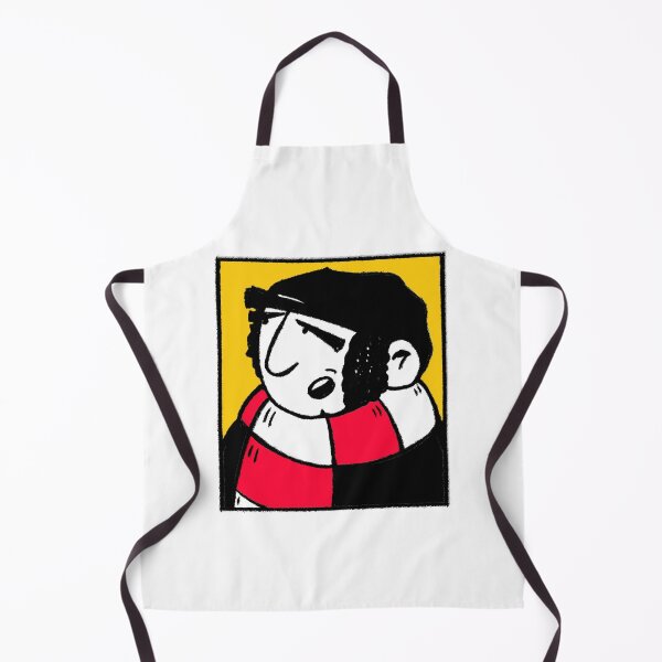 Item preview, Classic Football Fan Illustration | Retro Terrace Supporter | Red & White Scarf - Pop Art designed and sold by GWARTGB.