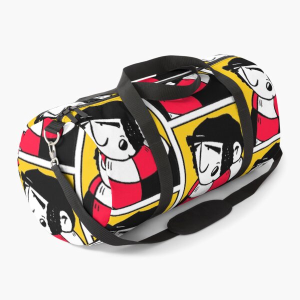 Item preview, Classic Football Fan Illustration | Retro Terrace Supporter | Red & White Scarf - Pop Art designed and sold by GWARTGB.