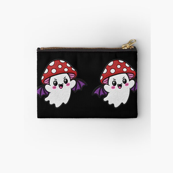 Item preview, Cute Bat Ghost Kawaii Embroidery Patch Design Mushroom Boo designed and sold by ColorSplash123.