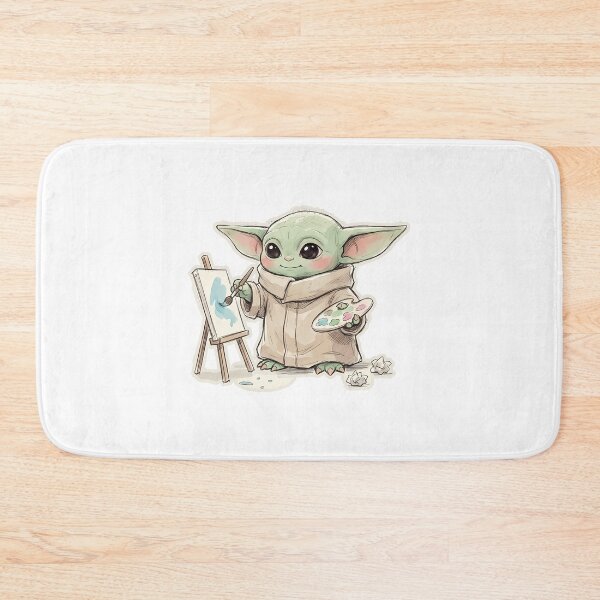Item preview, BABY YODA PAINTER designed and sold by LIS AND MELIVERSO.