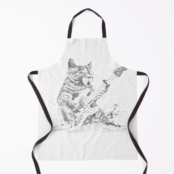 Item preview, Bass Guitar Cat Jazz Rock Metal Music Blues Kitty Men Women T-Shirt designed and sold by Voila-creative.