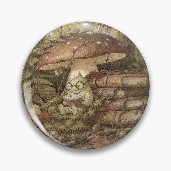 Item preview, The Caterpillar Librarian designed and sold by PictorialWhimsy.