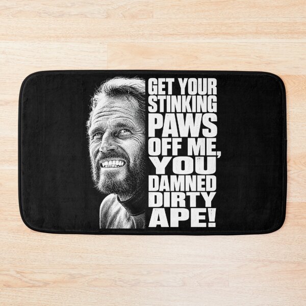 Item preview, Planet of Apes Heston Damn Dirty Apes designed and sold by calypso-designs.