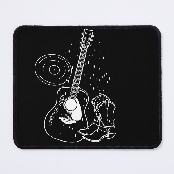 Item preview, guitar designed and sold by Vibeprintstyle.