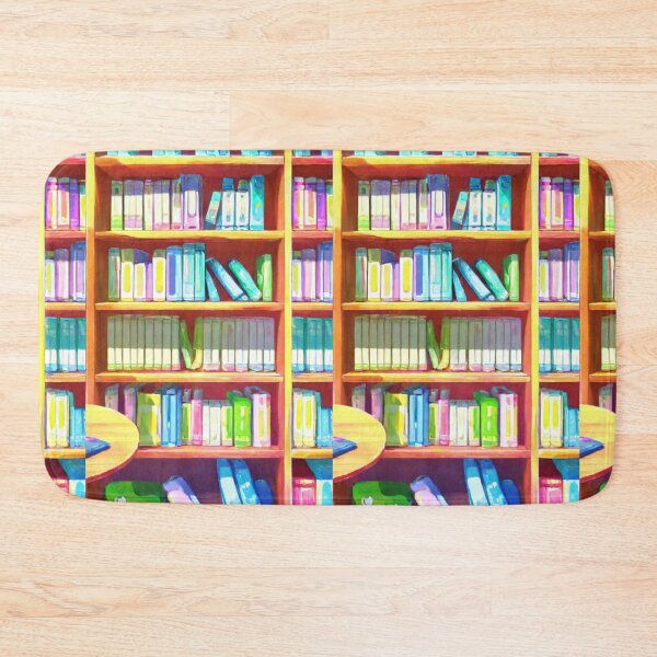 Item preview, Illustration - Colorful Library, Bright Animated Aesthetic designed and sold by Reverso-Design.