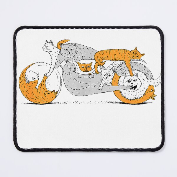 Item preview, Biker Cat Cafe Racer Motorcycle Kitten T-Shirt T-Shirt designed and sold by DArtfulStudio.